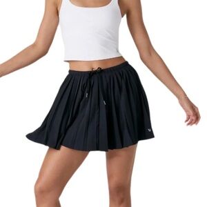 Vuori Black clementine pleated Skirt